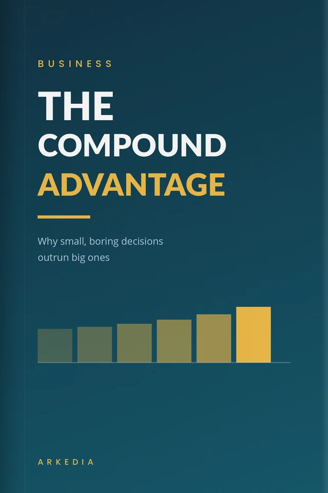 Original business book cover concept designed by Arkedia Publishers