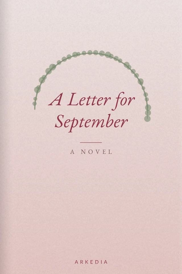 Original romance book cover concept designed by Arkedia Publishers